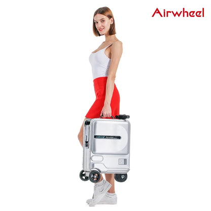 Airwheel 20 Inch SE3miniT Smart Robot Electrical Riding Luggage Ride on Scooters Carry On Luggage for Travel