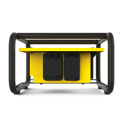 Champion Power Equipment Yellow 19.10" x 15.90" x 10.00", Steel Portable Electrical Distribution Box