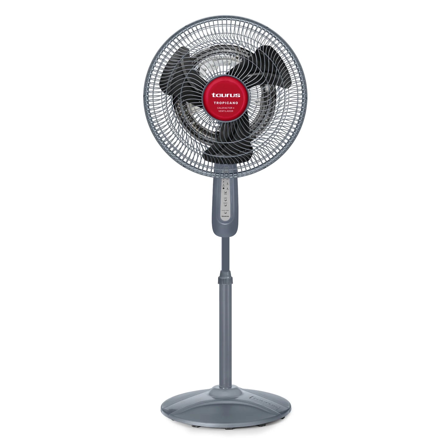 Taurus Tropicano 2-in-1 Fan & Space Heater, Quiet Oscillating Floor Fan with EcoJet Cooling and Heating for Year-Round Comfort