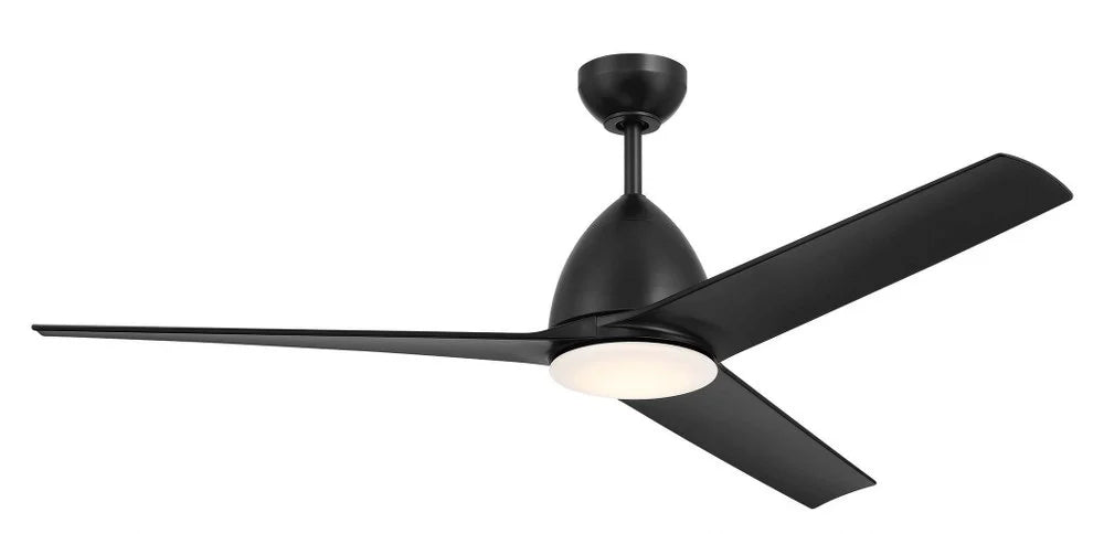 NTO54PN3-Craftmade Lighting-Nitro - 3 Blade Ceiling Fan with Light Kit-14.98 Inches Tall and 54 Inches Wide-Painted Nickel Finish