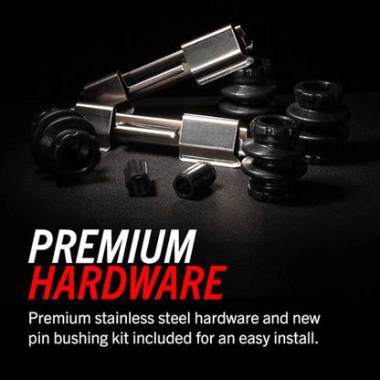 Power Stop Front Z17 Evolution Ceramic Brake Pads with Hardware 17-1760