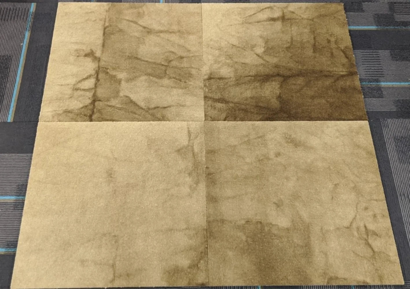 Shaw Coffee Carpet Tile-24"x 24"(12 Tiles/case, 48 sq. ft./case)