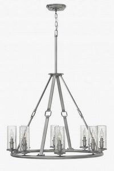 Hinkley Lighting - Eight Light Foyer Pendant - Chandelier - Dakota - Eight Light