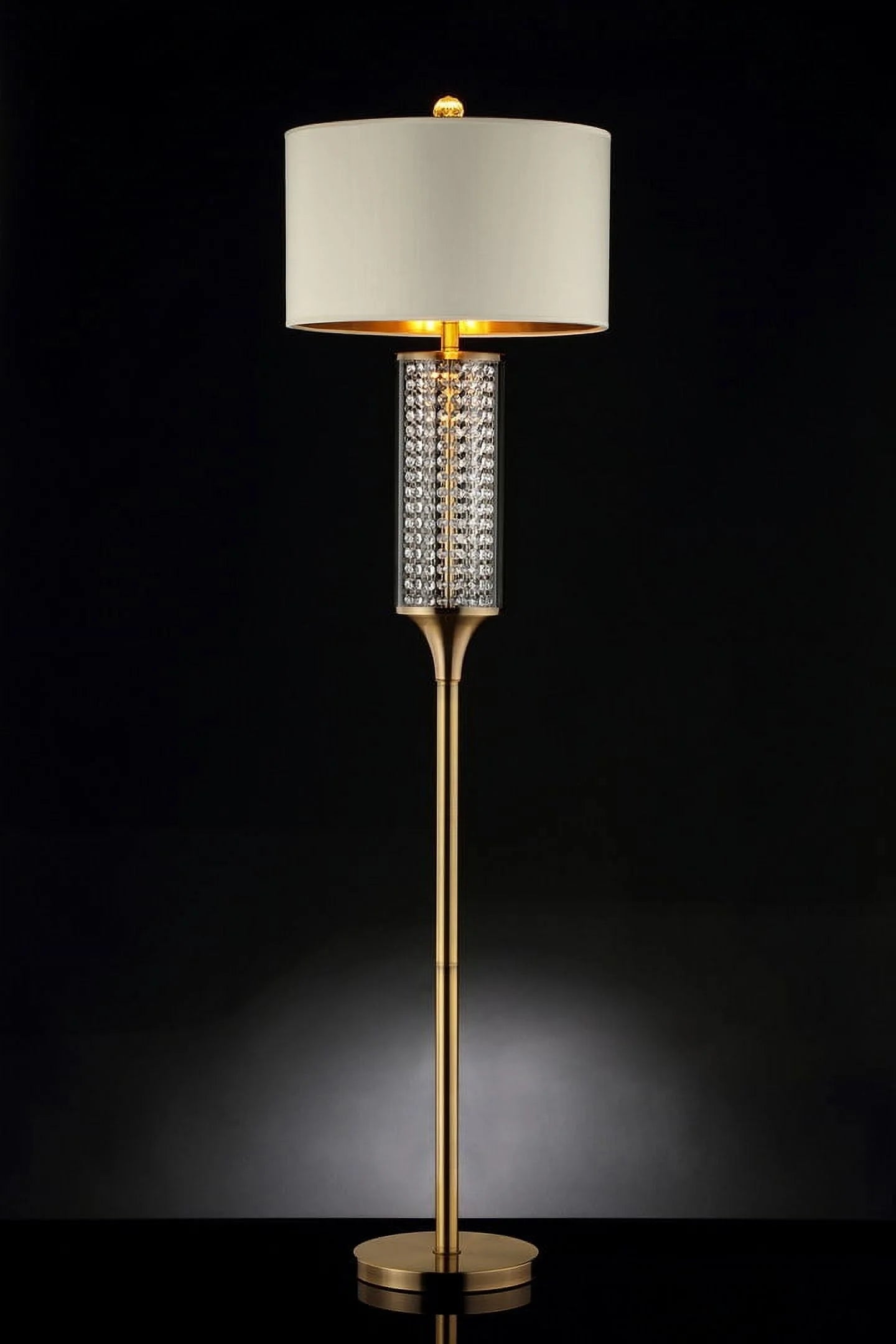Lighting Fixtures 18.75-Inch Artie Orb Iridescent Chrome Table Lamp,Table Lamps