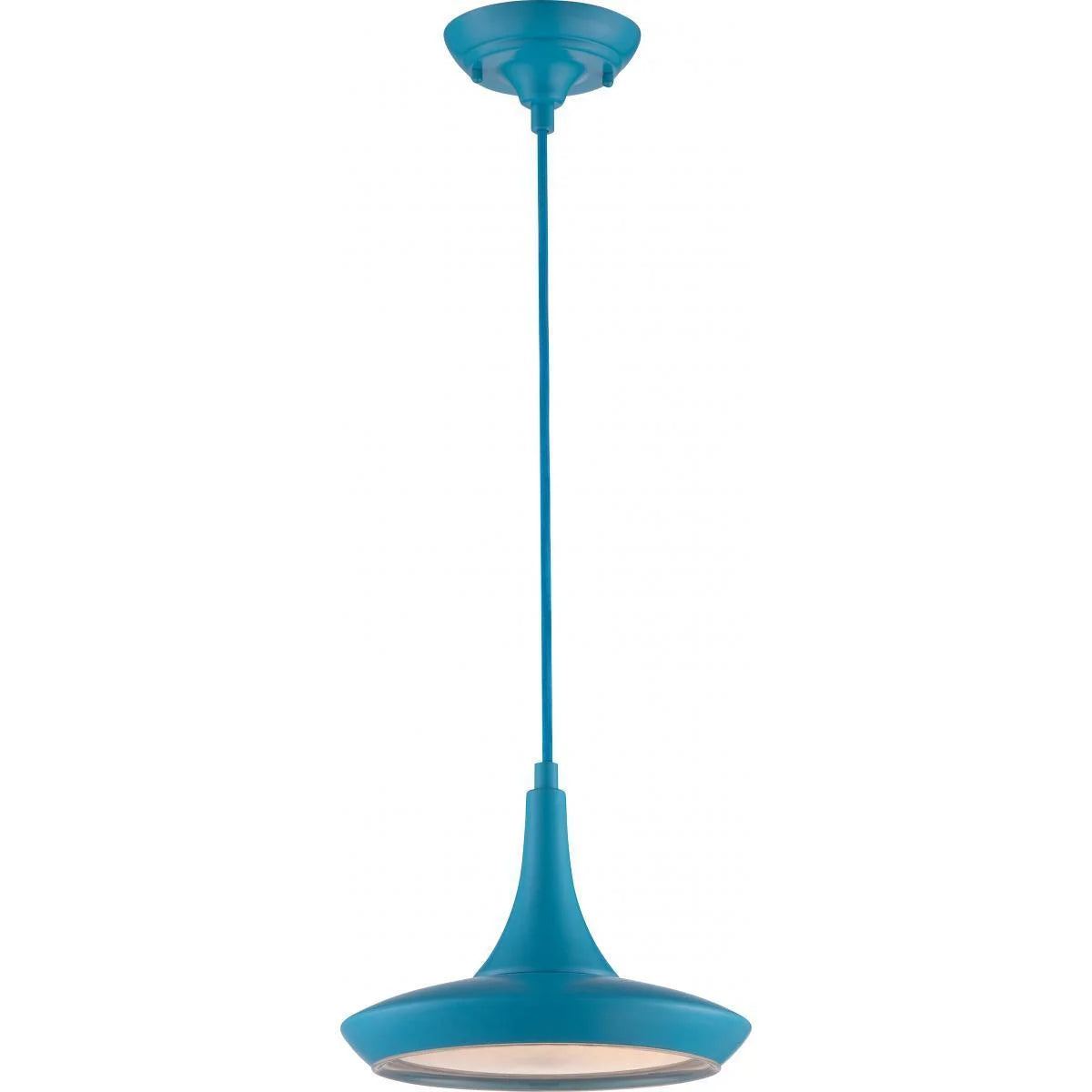 62/444-Nuvo Lighting-Fantom-10.5W 3000K 1 LED Flush Mount-10.5 Inches Wide by 46.63 Inches High-Blue Finish