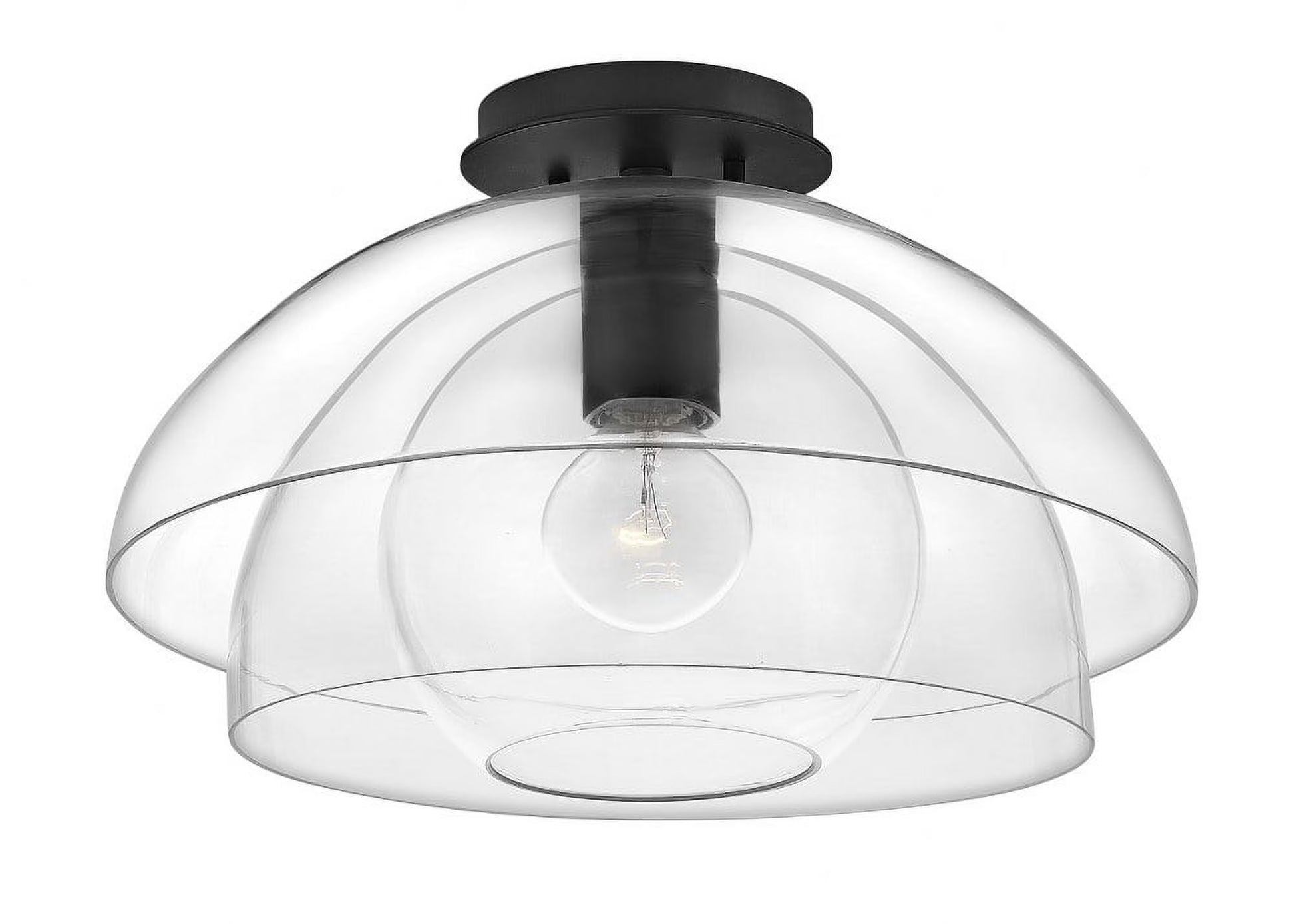 Hinkley Lighting - One Light Semi-Flush Mount - Lotus - 1 Light Medium