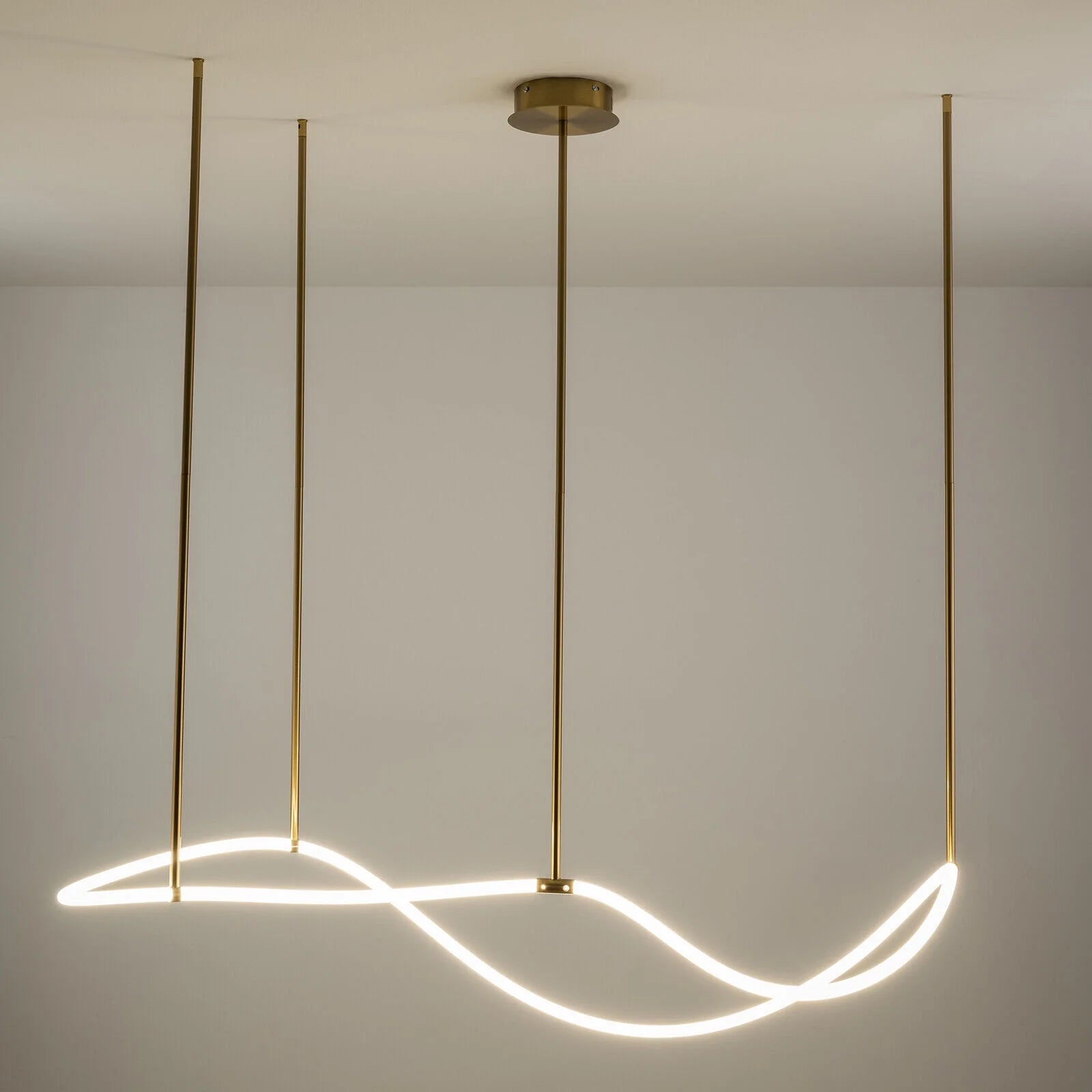 4500K 60W Modern Chandelier Hanging Lamp Kitchen Island Lighting Fixture Dining Room Light