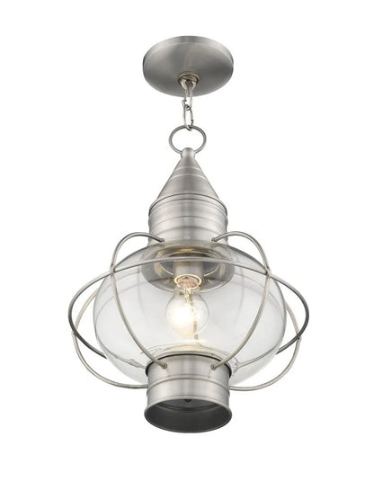 Livex Lighting - Newburyport - 1 Light Outdoor Pendant Lantern in Bohemian Style