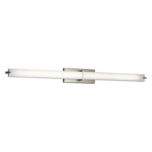 1 Light Linear Bath Vanity Approved For Damp Locations With Transitional Inspirations 4.75 Inches Tall By 49.25 Inches Wide Kichler Lighting