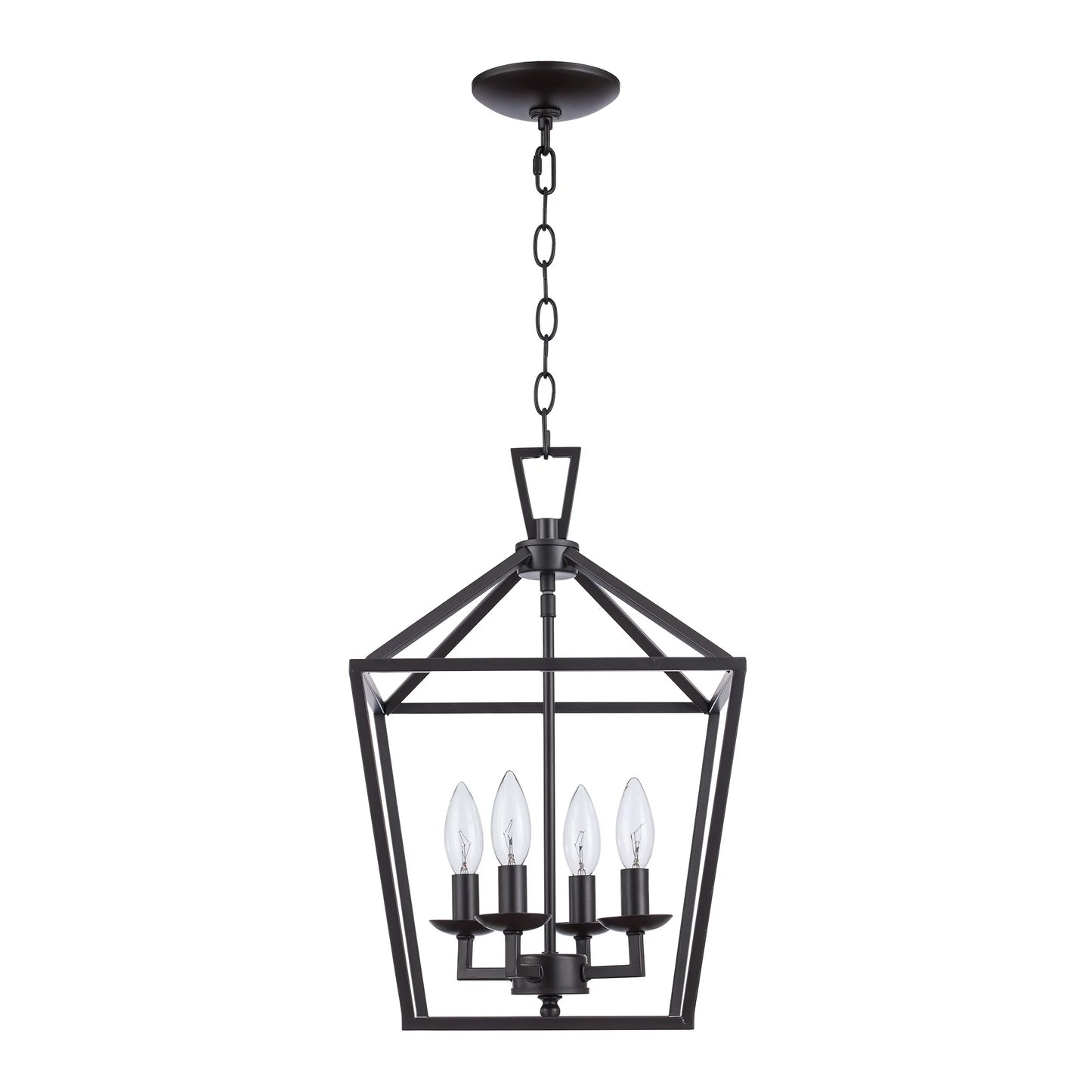 Trans Globe Lighting 10264 Lacey 4 Light 12" Wide Pendant - Chrome