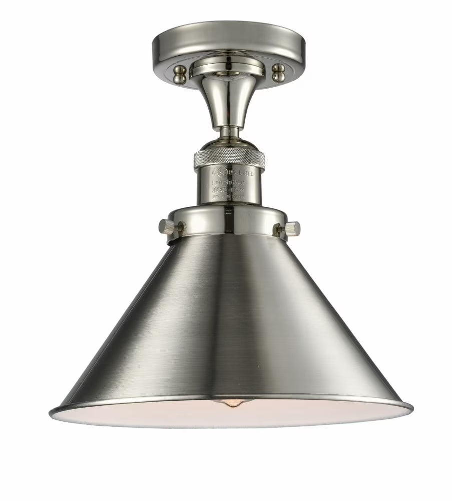 Innovations Lighting 517-1Ch Braircliff Briarcliff 10" Wide Semi-Flush Ceiling Fixture -