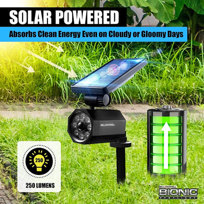5Pcs Bionic Spotlight Solar Spotlight 25ft Motion Sensor Solar Outdoor Light Waterproof Solar Outdoor Lighting As Seen On TV