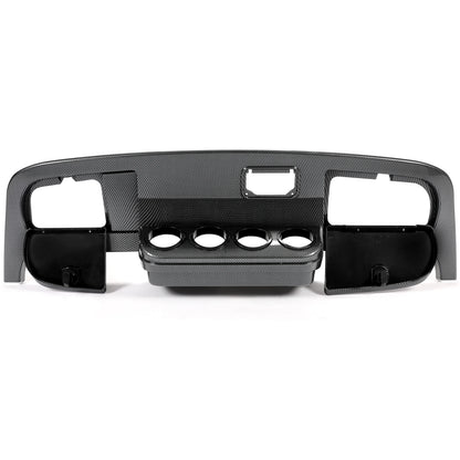 Kojem Golf Cart Dash Assembly for 1994-2013 EZGO TXT Golf Cart Dashboard Dash Kit Carbon Fiber Printing (w/Hardware and Keys)