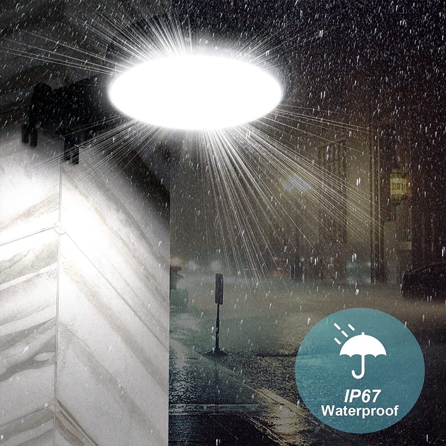 150W 15000LM LED Barn Light Dusk to Dawn Outdoor Security Lighting Waterproof Area Security Lights