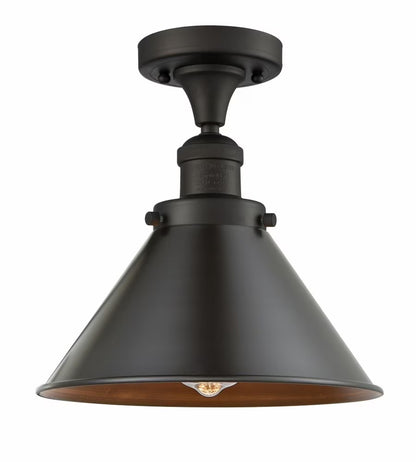 Innovations Lighting 517-1Ch Braircliff Briarcliff 10" Wide Semi-Flush Ceiling Fixture -