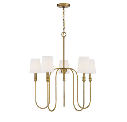 Trade Winds Lighting 5-Light Chandelier In Aged Iron