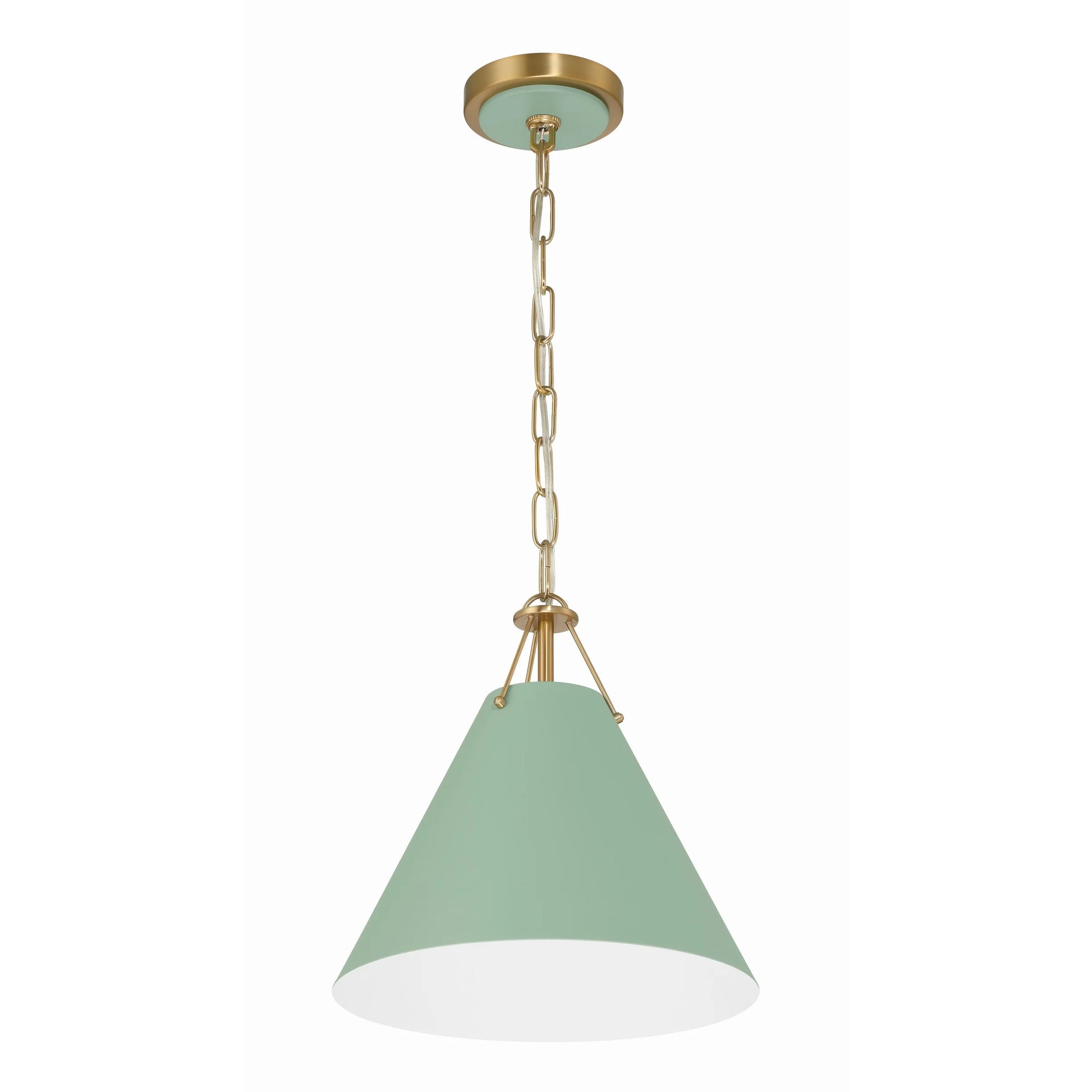 Crystorama Lighting - Pendant - Xavier - 1 Light Pendant-Matte Black Finish