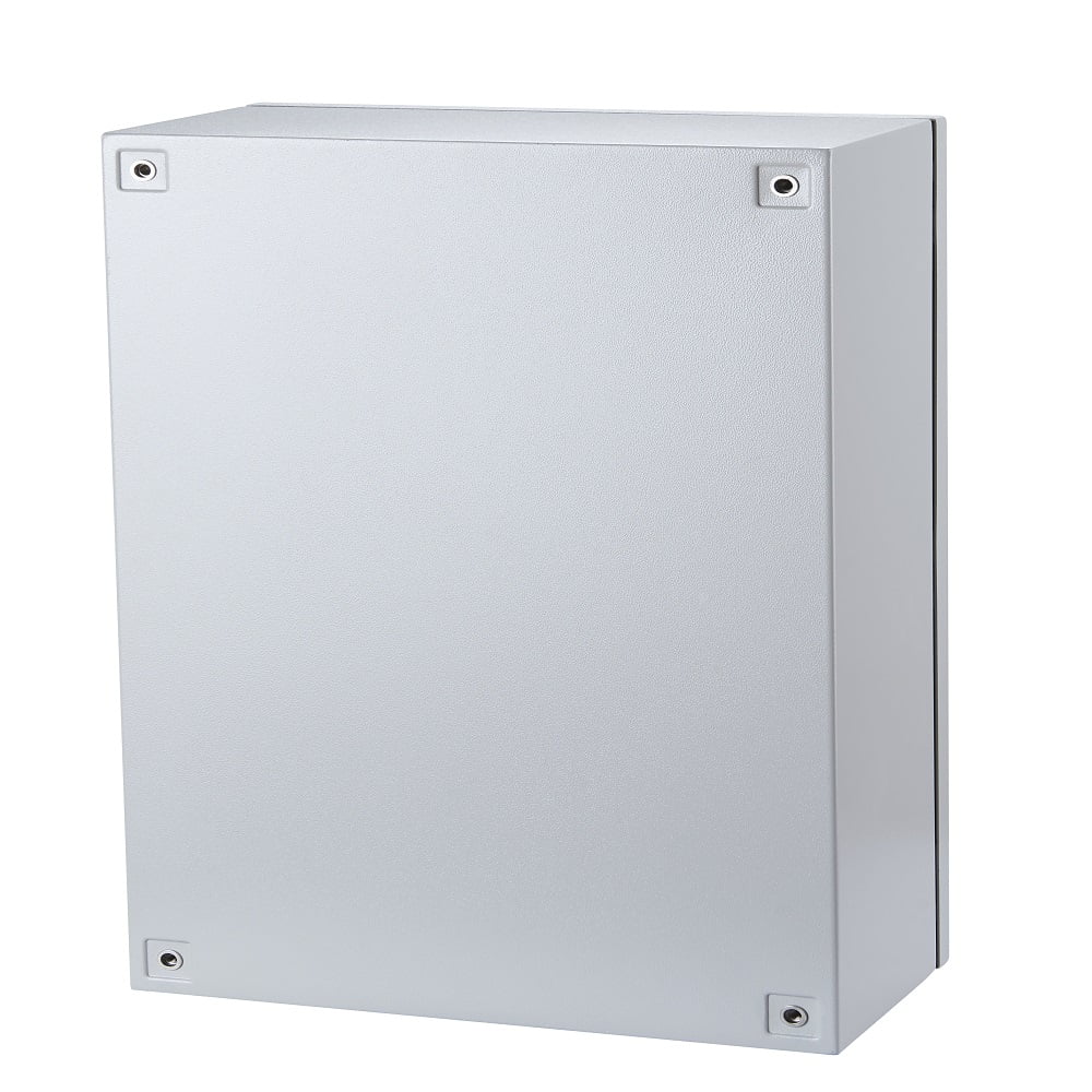 Autovo 24 x 16 x 8 In Carbon Steel Electrical Enclosure Box Waterproof IP66 Wall Mount Junction Box with Mounting Plate