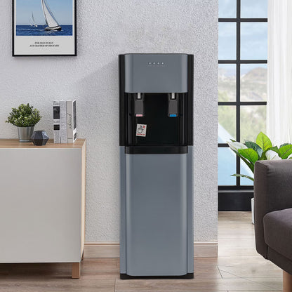 Bottom Loading Water Dispenser, Water Dispenser With Heating And Cooling Functions for or Home, Office, Living Room, Bottom Loading Water Dispenser