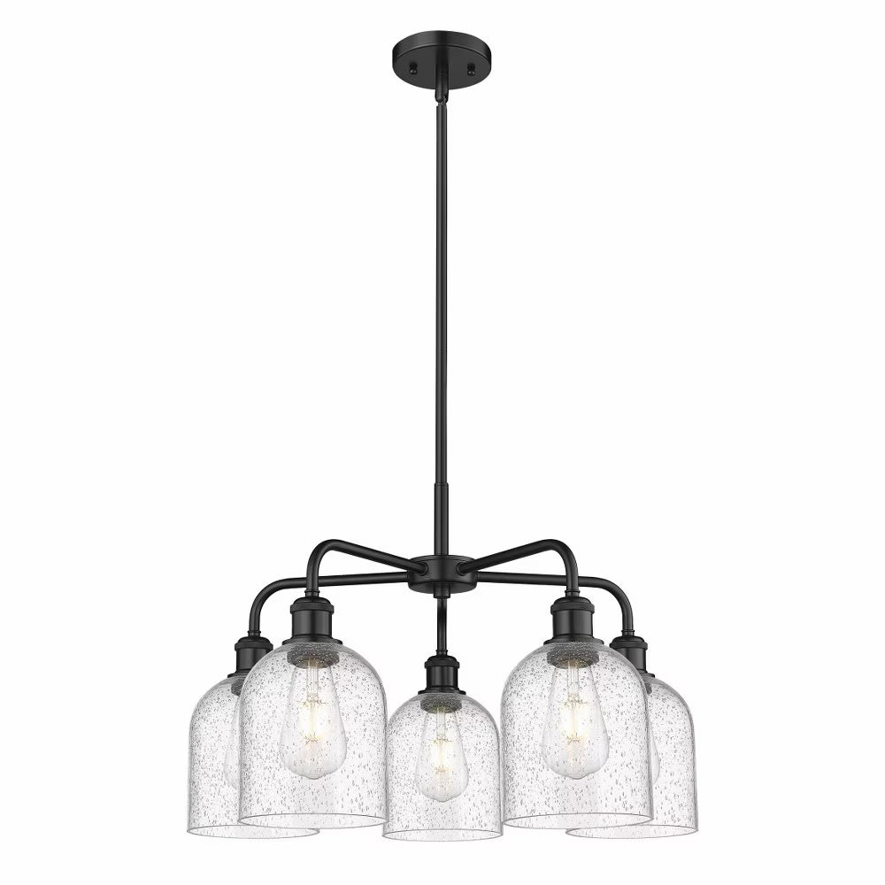 Innovations Lighting - Bella - 5 Light Stem Hung Chandelier In Industrial