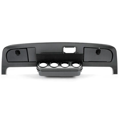 Kojem Golf Cart Dash Assembly for 1994-2013 EZGO TXT Golf Cart Dashboard Dash Kit Carbon Fiber Printing (w/Hardware and Keys)