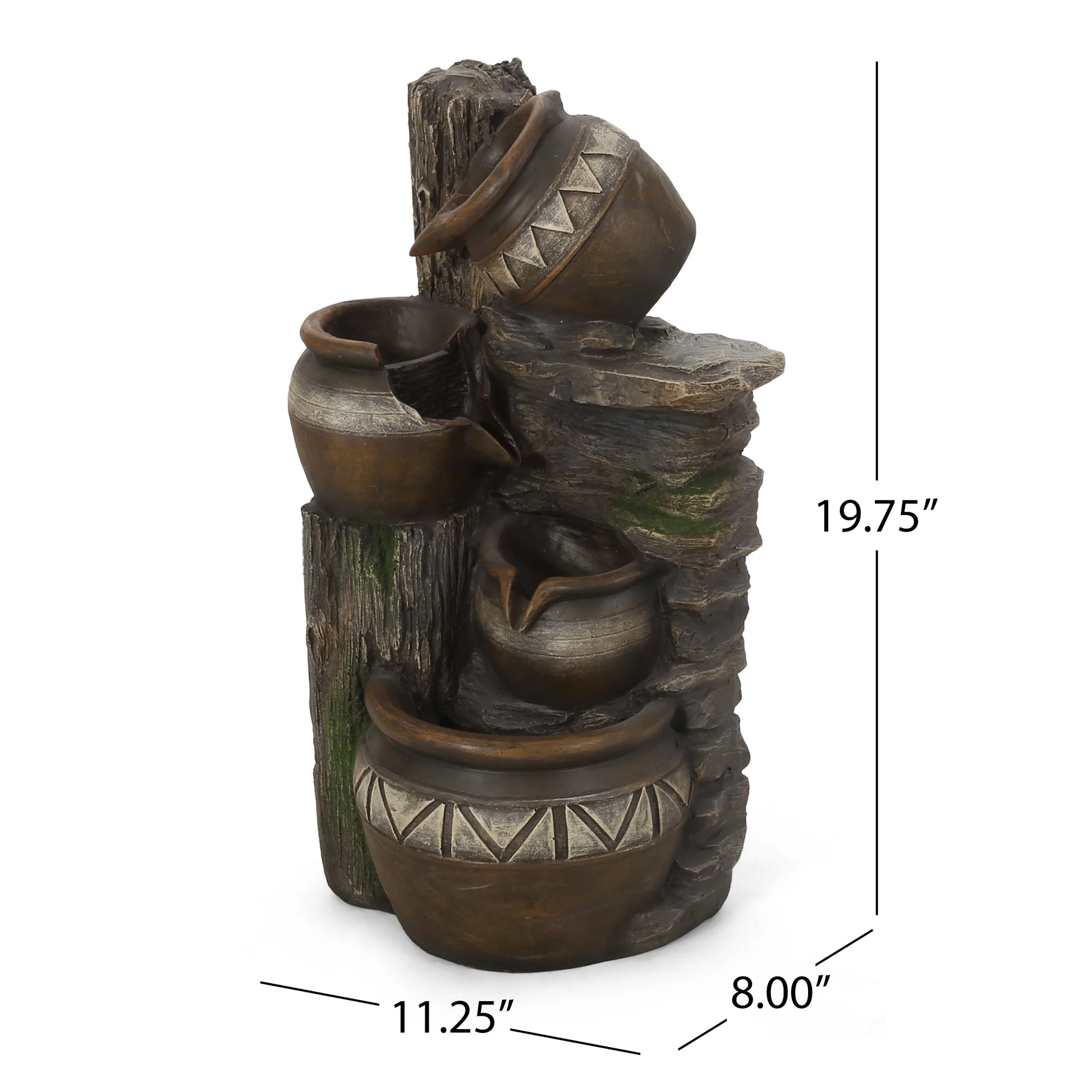 Christopher Knight Home Bartow Outdoor Tier Jar Fountain Outdoor 4 by