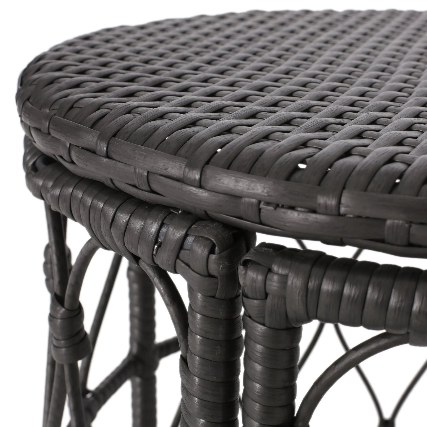 Christopher Knight Home Bruce Outdoor Wicker Coffee Table by Light Brown