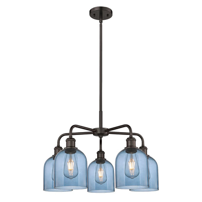 Innovations Lighting - Bella - 5 Light Stem Hung Chandelier In Industrial