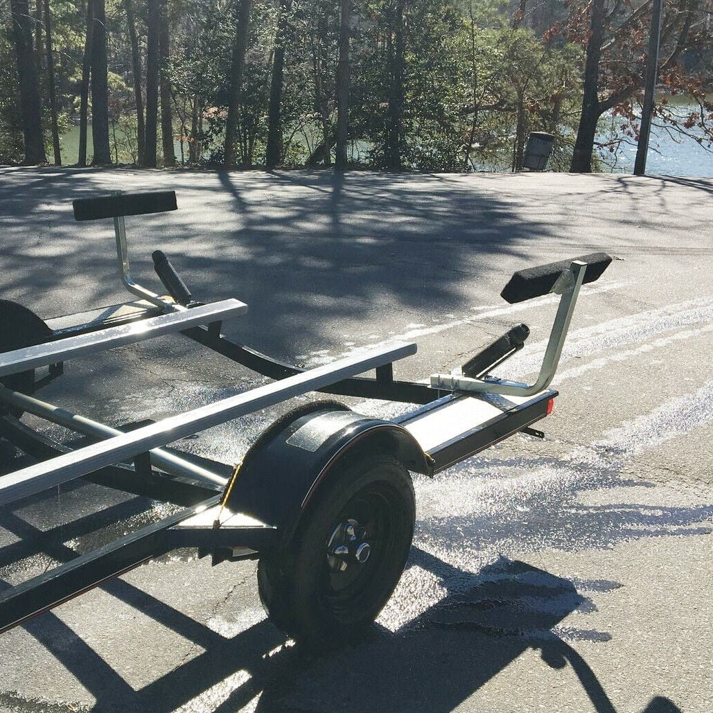Kojem Boat Trailer 24" Side Guide Bunk Board Guide-On Carpeted Kit w/Hardware 75 Degree for Ski Boat Sailboat