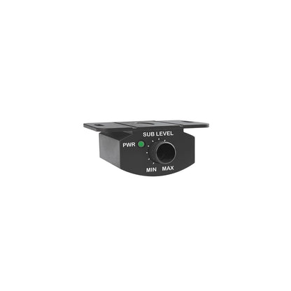 Power Acoustik USW-80L Low Profile 8" Car Subwoofer Enclosure, 600W Class D Amplifier + LED Lighting (New)