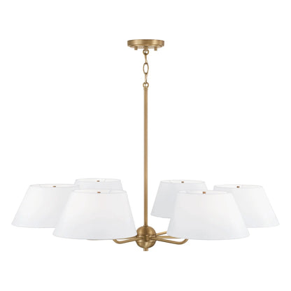 Capital Lighting - Welsley - 6 Light Chandelier In Contemporary Style-21.25