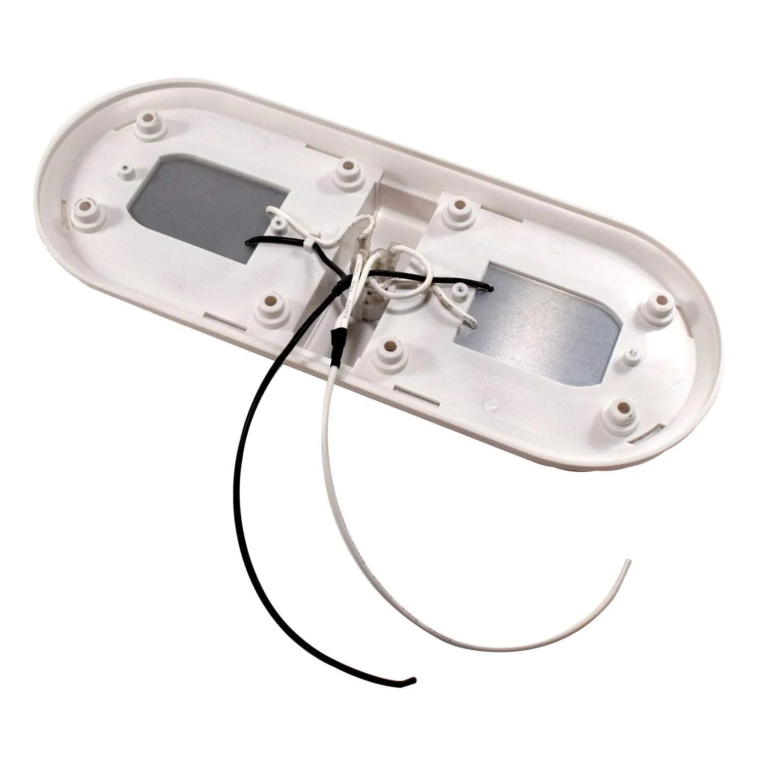 HQRP 2-Pack RV LED Ceiling Double Dome 12V-24V 560 Lumen Interior Indoor Lights Replacement Trailer Camper Boat Marine Motorhome Lighting Fixtures with ON/OFF Switch