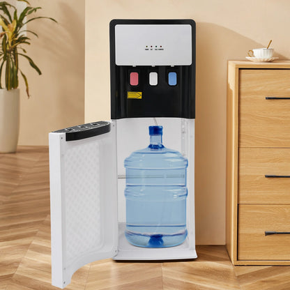 Wildnix Bottom Loading Water Dispenser with Hot and Cold Water, Energy-Saving, 500W Heating, 90W Cooling, Stylish Design for Home and Office