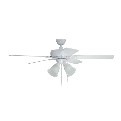 TCE52BNK5C4-Craftmade Lighting-Twist N Click - Ceiling Fan with Light Kit in Transitional-Classic Style - 52 inches wide by 17.32 inches high