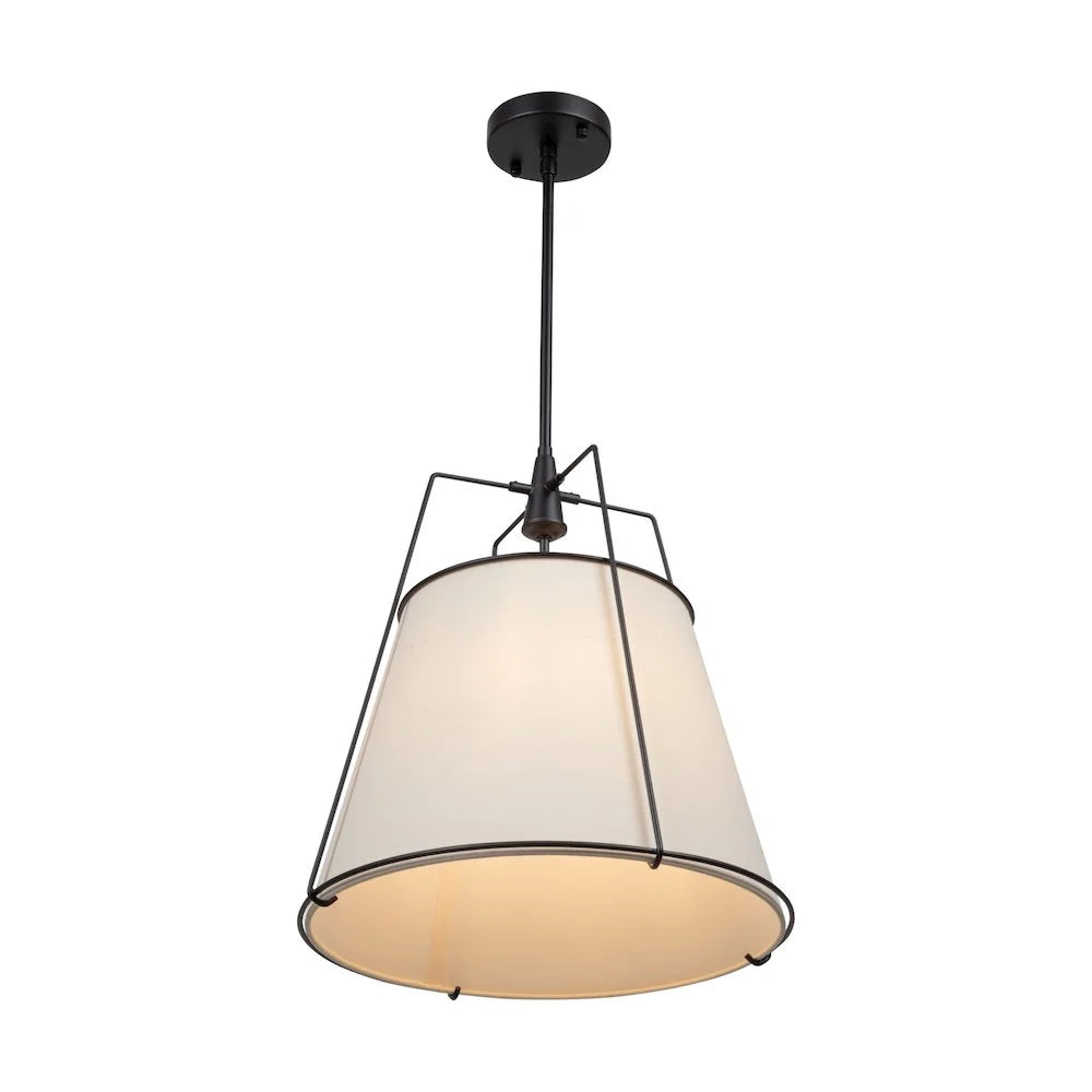 Artcraft Lighting Pullman Collection 3Light Pendant Black