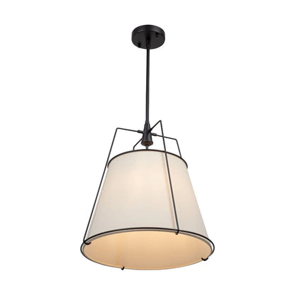 Artcraft Lighting Pullman Collection 3Light Pendant Black