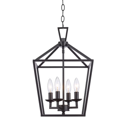 Trans Globe Lighting 10264 Lacey 4 Light 12" Wide Pendant - Chrome