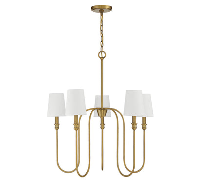 Trade Winds Lighting 5-Light Chandelier In Aged Iron