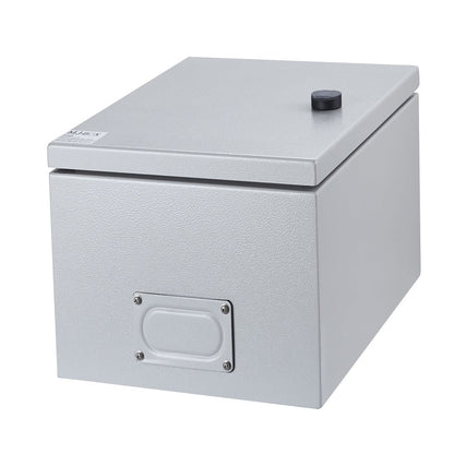 Autovo 16 x 16 x 8 In Carbon Steel Electrical Enclosure Box Waterproof IP66 Wall Mount Junction Box with Mounting Plate