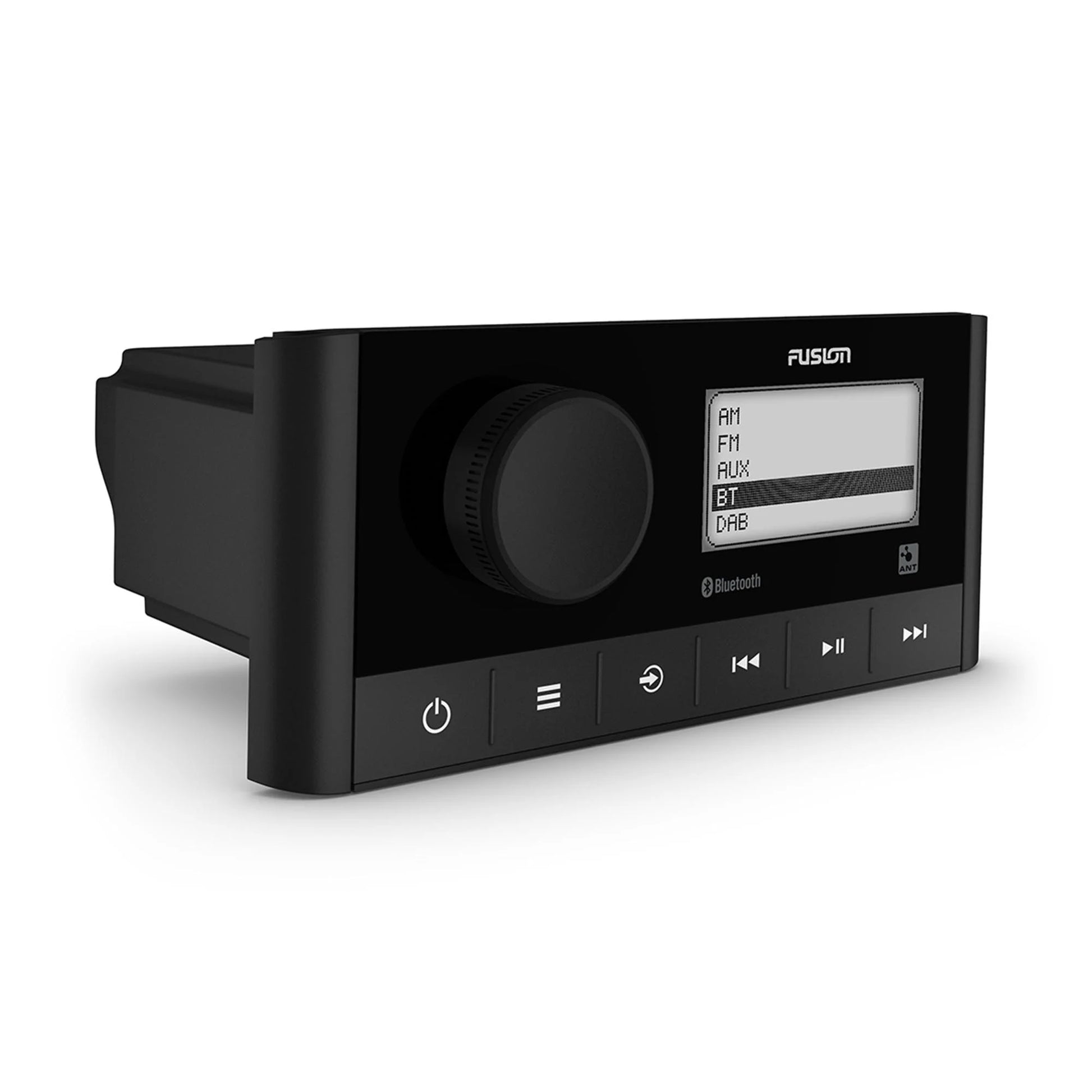 Fusion MS-RA60 Marine Stereo With 2 Pairs of Wet Sounds OE-65ic-S-RGB 6.5" Silver Grill Marine Speakers with RGB Lighting