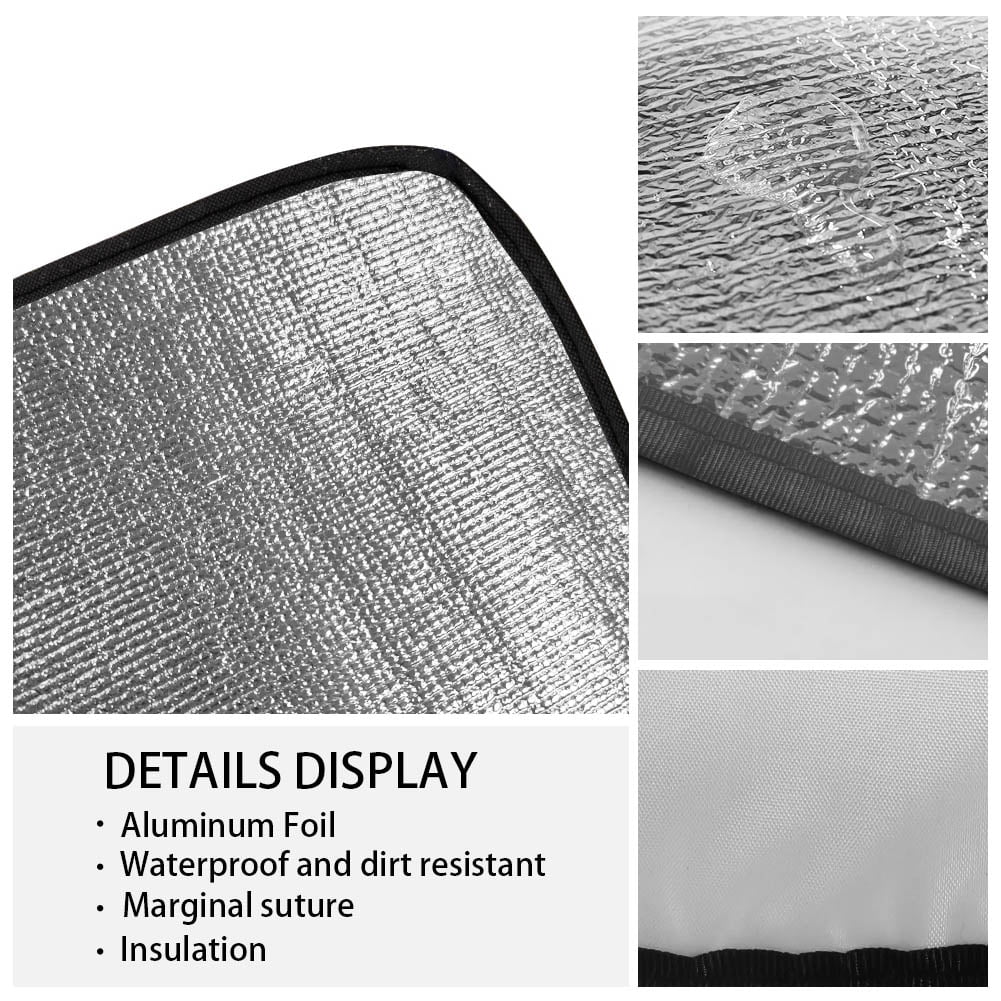 Bivenant Store Christmas Theme Car Windshield Cover for Ice and Snow Car Front Winter Windshield Covers for Ice Removal Winter Car Accessories for Windshield Protection ,55.9 x 37.7 Inches