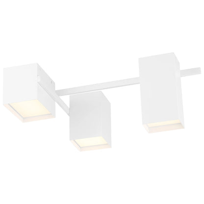 Access Lighting LED Flush Mount in Matte White Color