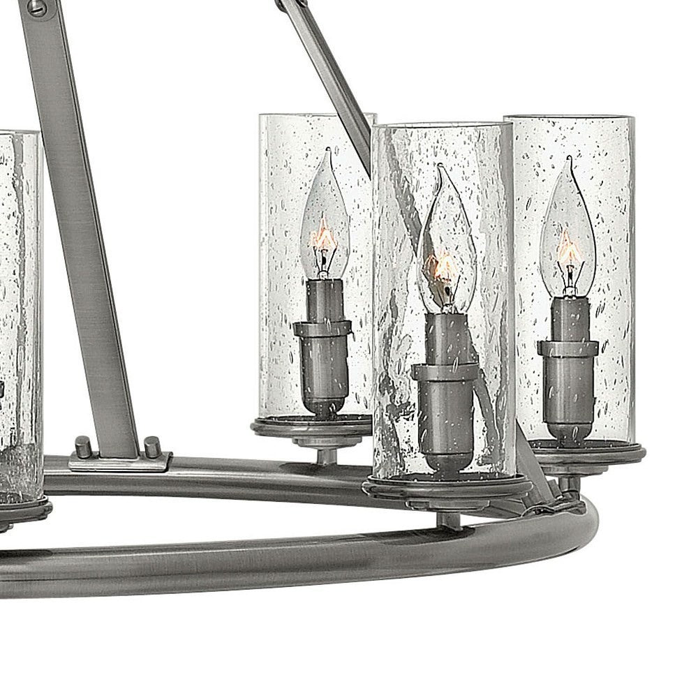 Hinkley Lighting - Eight Light Foyer Pendant - Chandelier - Dakota - Eight Light