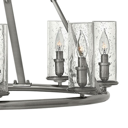 Hinkley Lighting - Eight Light Foyer Pendant - Chandelier - Dakota - Eight Light