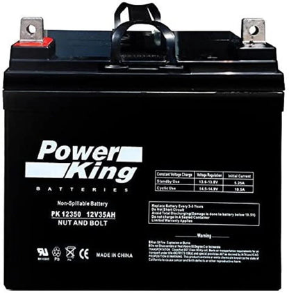 Beiter DC Power Compatible 12 Volt 35ah John Deere Mower LX255 Battery CCA300