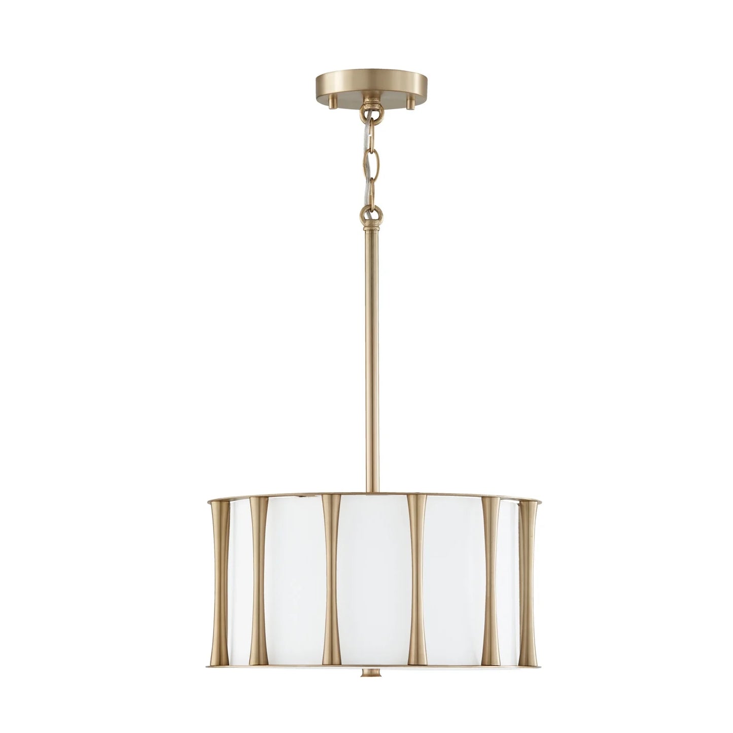 Capital Lighting - Bodie - 3 Light Semi-Flush Mount In Vintage Style-9 Inches