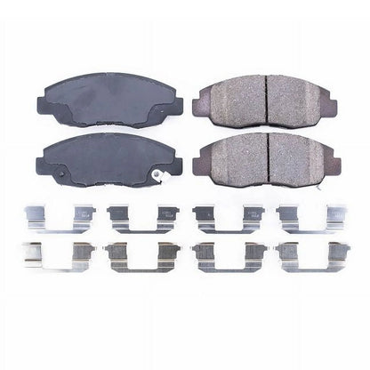Power Stop Front Z17 Evolution Ceramic Brake Pads with Hardware 17-465