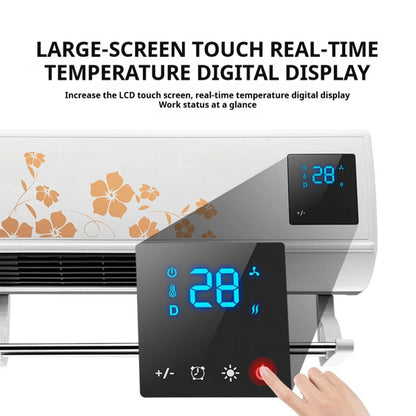 FYHALE 8,000 btu 115V Wall-mounted Air Conditioner with Remote Control (Heating and Cooling)