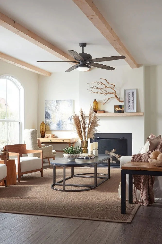 Hinkley Lighting - Fan - Grander - 72 Inch 5 Blade Ceiling Fan-Pewter Finish