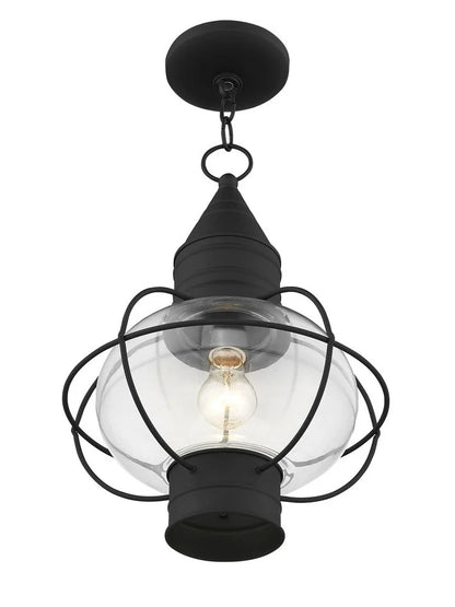 Livex Lighting - Newburyport - 1 Light Outdoor Pendant Lantern in Bohemian Style